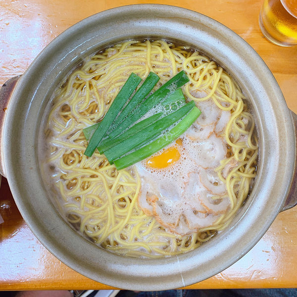 「鍋焼きラーメン 大」@鍋焼きラーメン千秋の写真