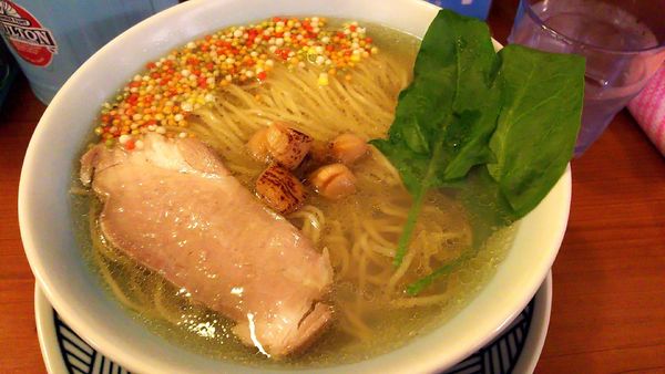 「貝だしラーメン(800円)・大盛(100円)」@SALT AIRの写真