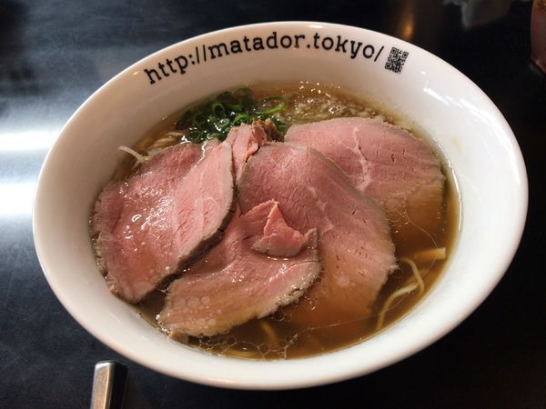 「贅沢焼牛らぁ麺」@牛骨らぁ麺 マタドール 本店の写真