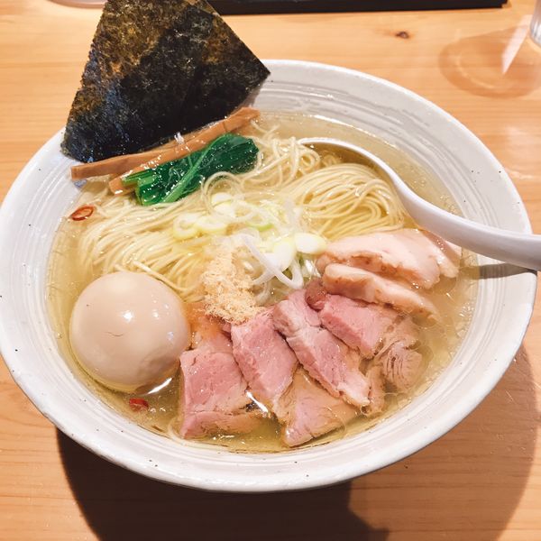 「特製らぁめん(塩)」@麺屋 さくら井の写真