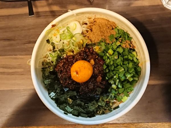 「台湾まぜそば」@神田ラーメン わいず 神田本店の写真