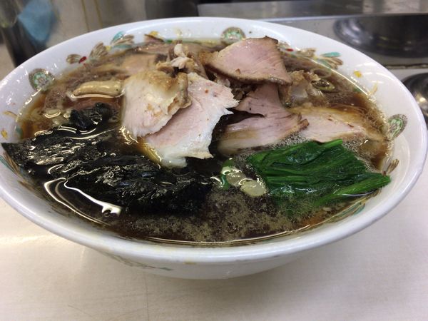 「チャーシューメン大盛＋チャーシュー100」@青島食堂 秋葉原店の写真