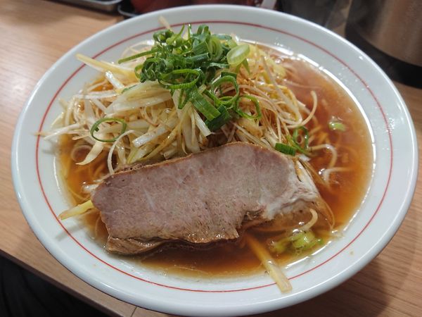 「ネギラーメン 800円」@谷島屋の写真