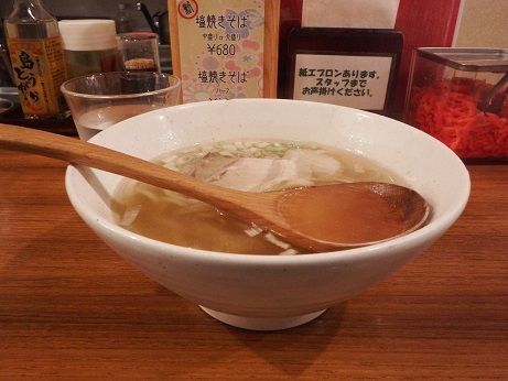 「沖縄そば（ハーフ）」@沖縄そば かんから食堂の写真