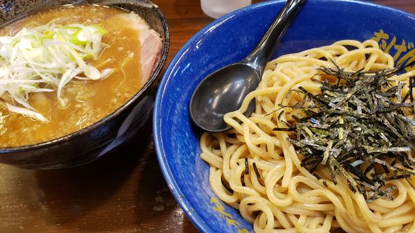 「醤油つけ麺」@らーめん むげんの写真