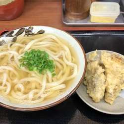 あつあつ (中) ¥450円 ・舞茸天¥150