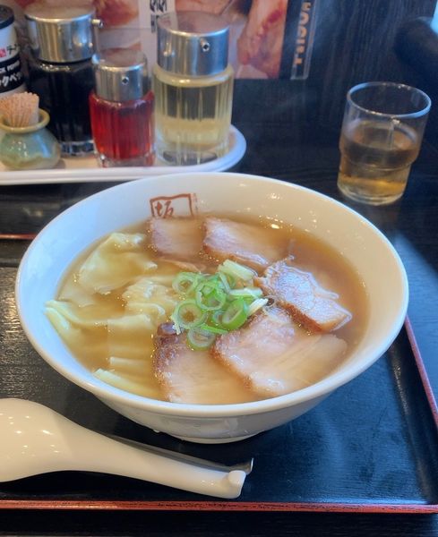 「喜多方わんたんラーメン」@喜多方ラーメン 坂内 蘇我店の写真