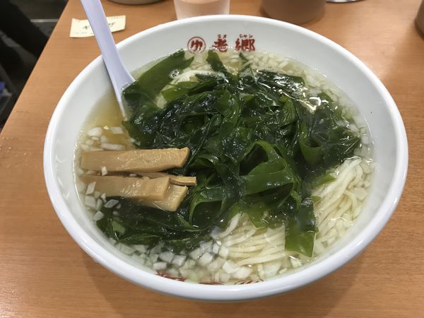 「タンメン＋ギョウザ」@老郷 本店の写真