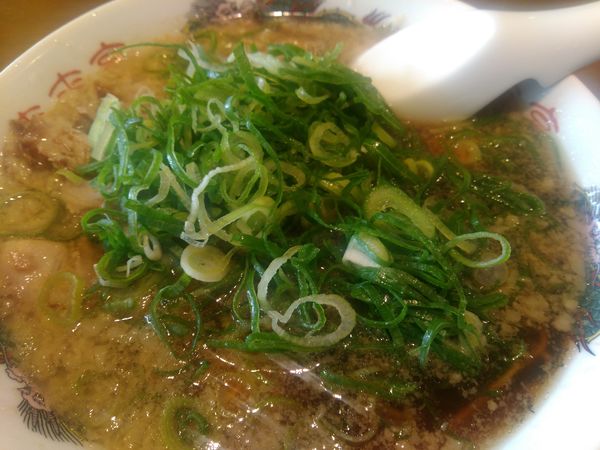 「ラーメン（一味抜き）」@ラーメン 来来亭 土浦店の写真