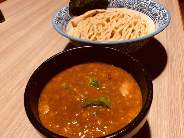 「煮干し辛つけ麺」@麺や 渡海の写真