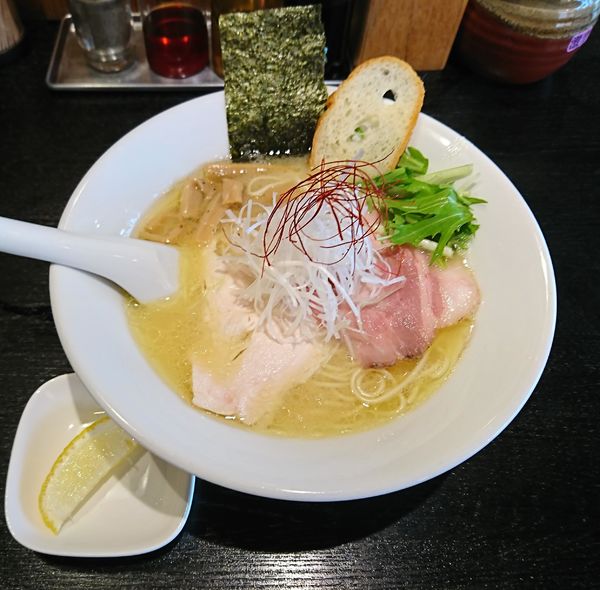 「濃厚鶏白湯(塩)880円」@上気元 いただきの写真