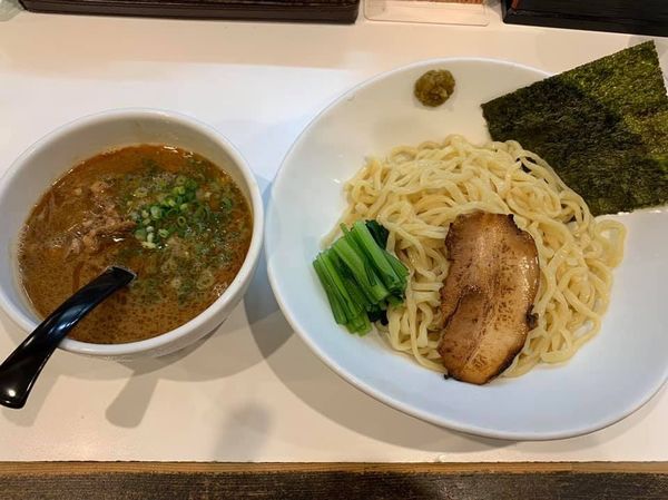 「海老つけ麺」@海老・特濃煮干そば まるはの写真