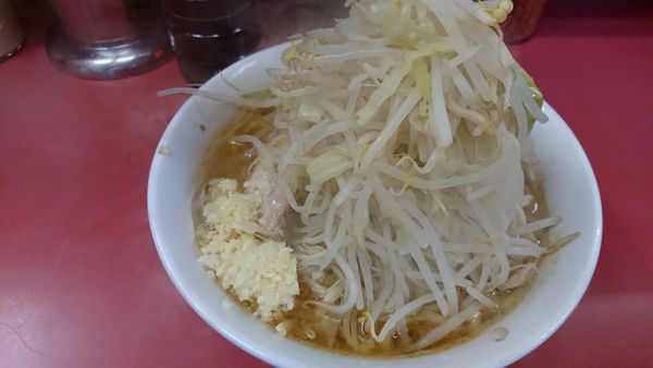 「小ラーメン ヤサイニンニク」@ラーメン二郎 ひばりヶ丘駅前店の写真