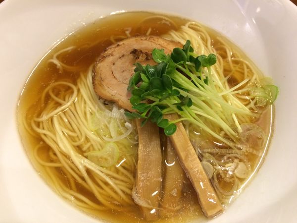 「煮干しそば780円➕大盛100円」@煮干しそば 虎愼の写真