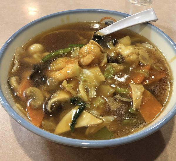 「五目うま煮そば990円」@大吉飯店の写真