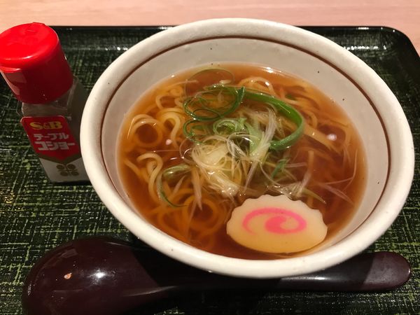 「あがりラーメン　220円」@らら亭 定禅寺通店の写真