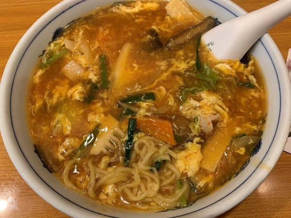 「酸ラー広州めん」@中華食堂 豊華の写真