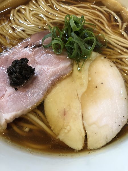 「ポルチーニ醤油らぁ麺」@入鹿（IRUCA）-Tokyo-の写真