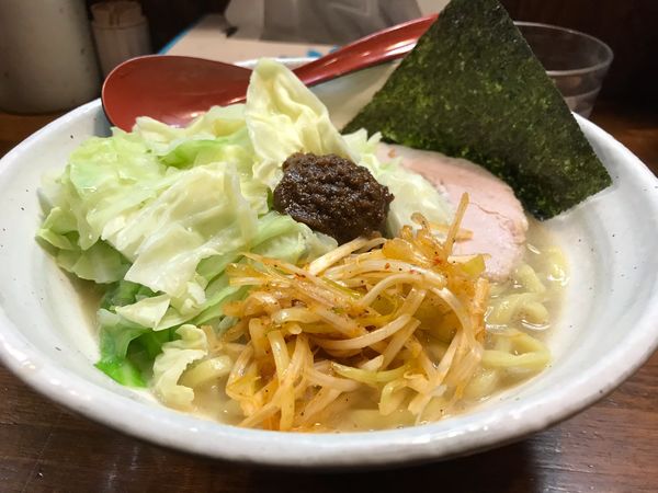 「熟成練り醤油らーめん¥800」@『   』（無銘）の写真