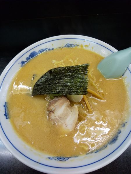 「山茂登ラーメン1050円(ニンニク･納豆･玉子)」@手造りラーメン 山茂登の写真