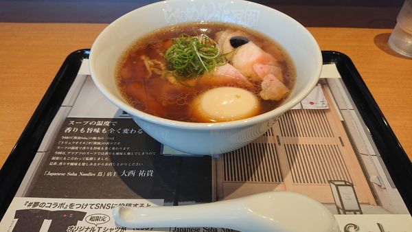 「特製醤油Soba」@らあめん花月嵐 川越バイパス店の写真