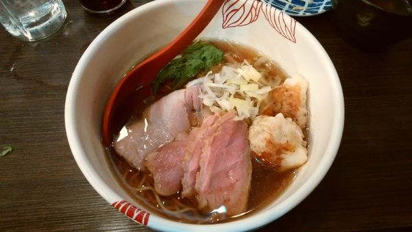 「【居酒屋限定】トリュフ馨る４種のきのこの鶏そば」@麺処 あす花の写真