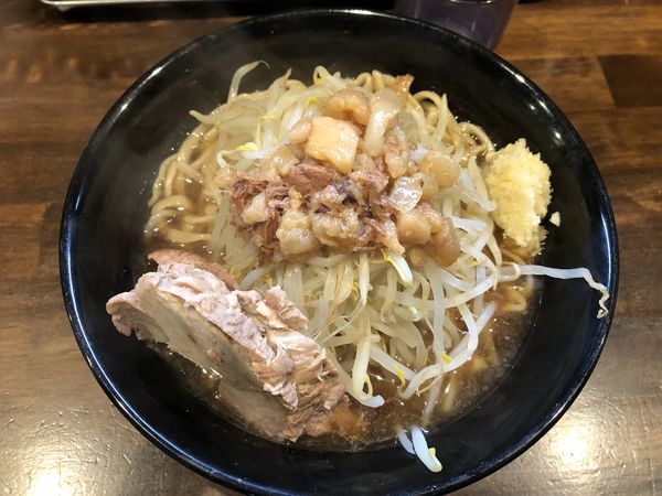 「ラーメン」@ガチ盛りラーメン アオイローの写真