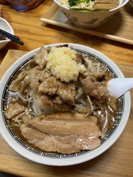 「ガツもりらーめん 中盛り」@らーめん酒場 麺屋 龍月の写真