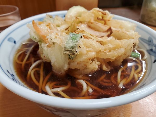 「かき揚げそば480円」@加賀の写真