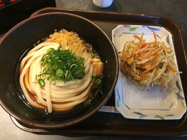 「ぶっかけうどん(冷)¥430」@讃岐うどん般若林 羽田空港店の写真