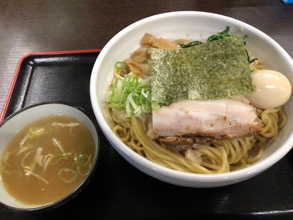 「背脂油そば 中盛」@喜奴屋の写真