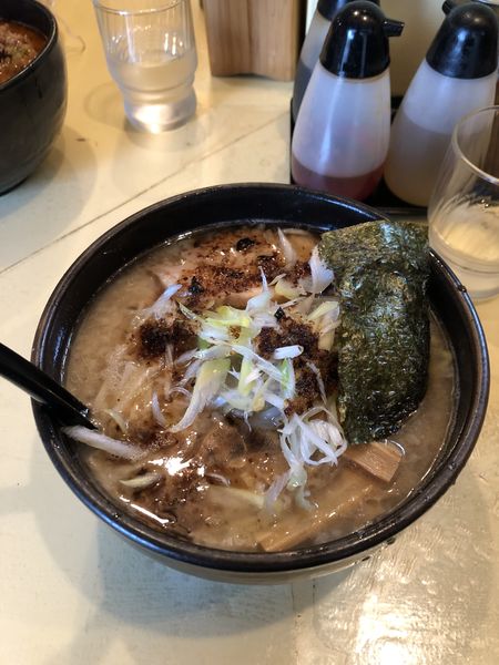 「らーめん（こってり）」@麺屋 天王の写真