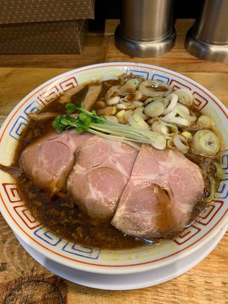 「サバ醤油そば」@サバ6製麺所 成城学園前店の写真