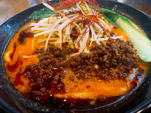 「担々麺」@横浜家系ラーメン さがみ家 インターパーク店の写真