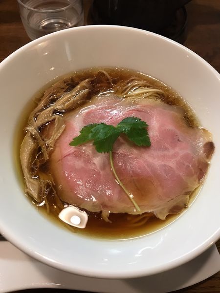 「鶏と水　醤油」@麺.SUZUKiの写真