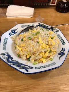 「半チャーハン」@華龍飯店 江木町店の写真