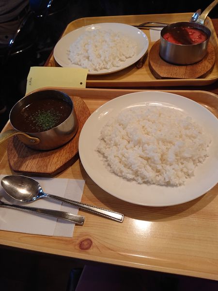 「シーフードカレー１１００円」@カレーの店 ガンジーの写真