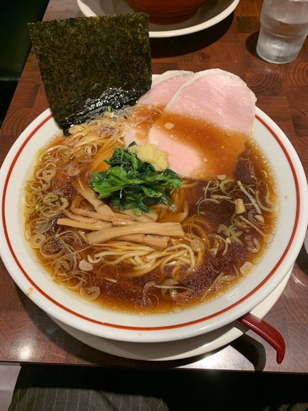「醤油ラーメン」@生姜醤油専門 我武者羅 代々木店の写真