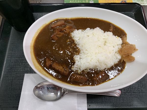 「プレミアムビーフカレー 690円」@なか卯 明大前店の写真