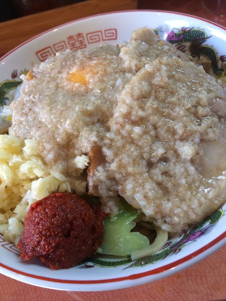 「辛みそ汁なし」@ブーマンの写真