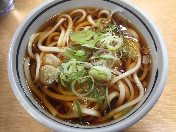「かけうどん¥260」@駅そば大宮の写真
