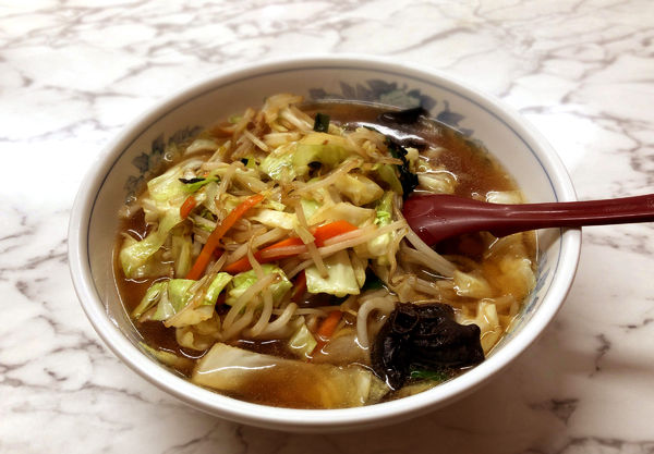 「野菜炒めラーメン(660円)」@らーめん ほうらいの写真