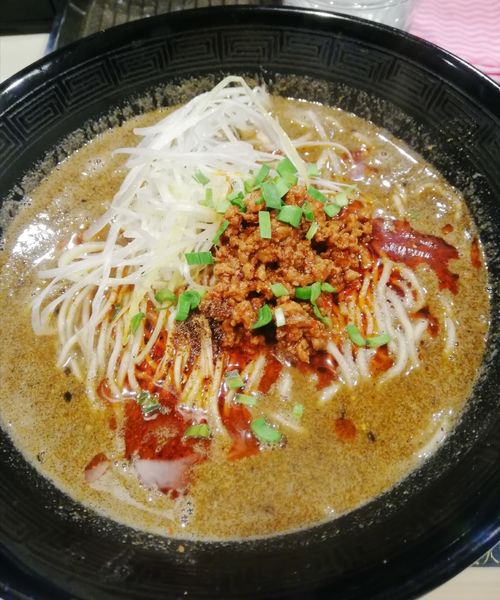 「黒胡麻担々麺」@四川担々麺いぶし銀の写真