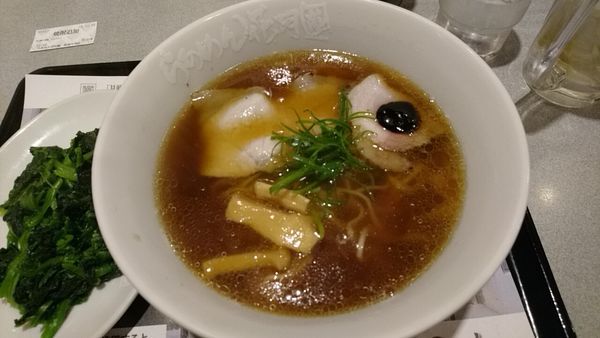 「醤油soba_900円」@らあめん花月嵐 東高円寺店の写真