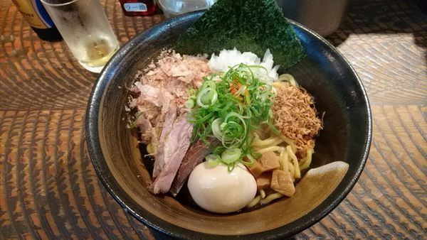 「油そば_830円」@らーめん 瞠 恵比寿店の写真