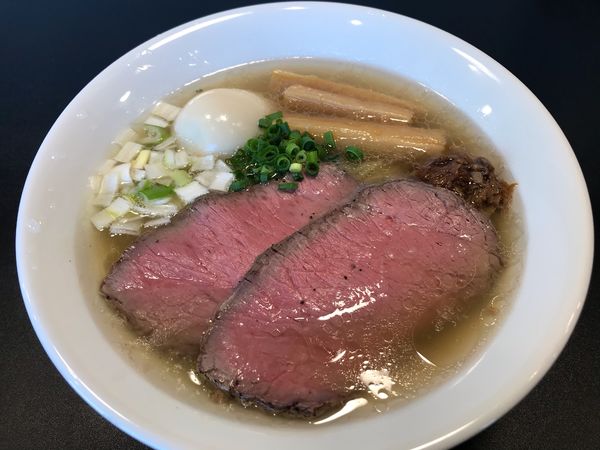 「特製塩牛そば　1000円」@麺牛 ひろせの写真