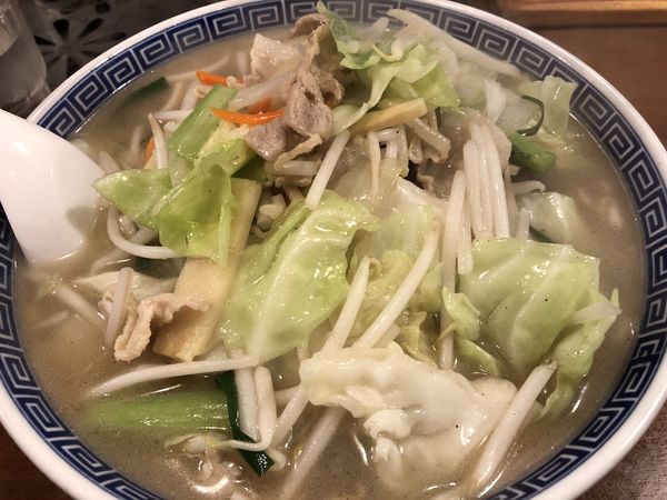 「タンメン大盛り 900円」@えびす飯店の写真