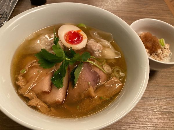 「特製　三味一体」@中華そば 和渦 TOKYOの写真