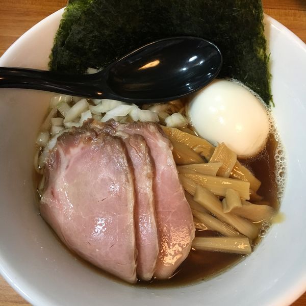 「特製煮干らーめん 追加メンマ」@いのうえの写真