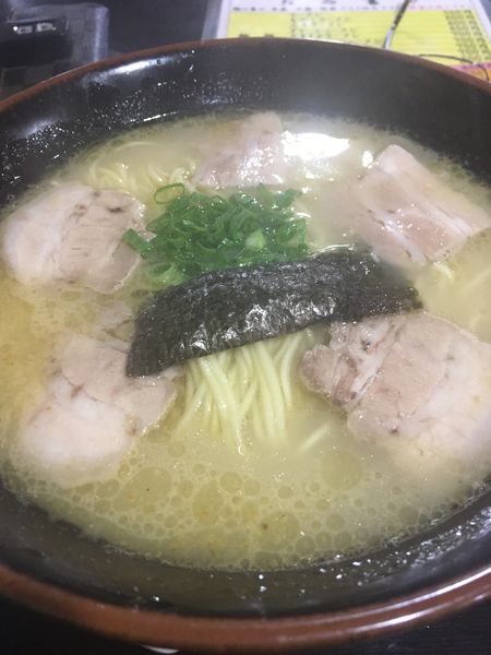 「ラーメン大盛　550円」@万来の写真